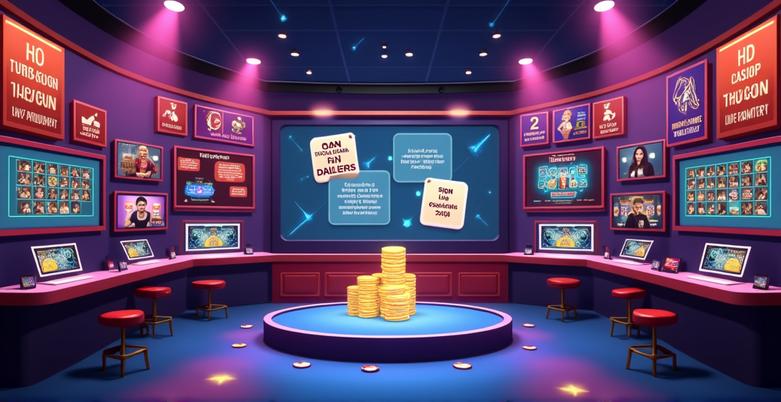 คาสิโนสดออนไลน์ ถ่ายทอดสด